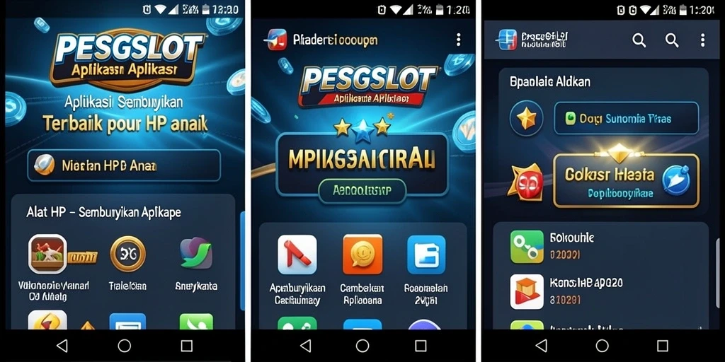 Tampilan antarmuka PESGSLOT yang sederhana dan efisien.
