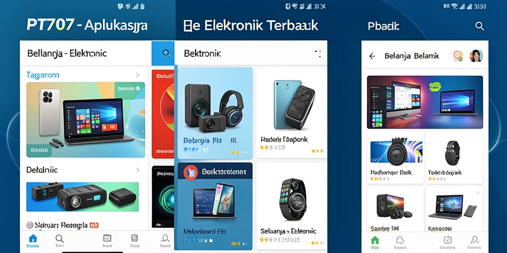 Tampilan antarmuka aplikasi PT707 yang modern dan fungsional.